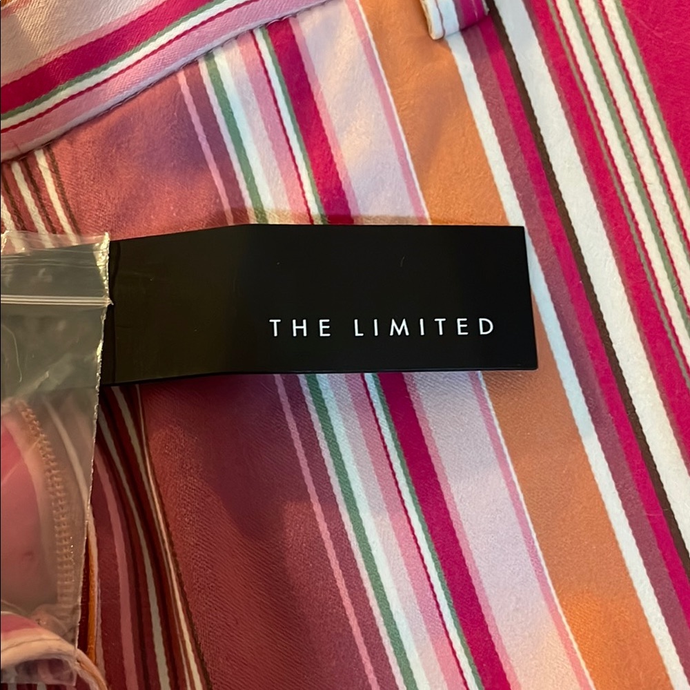 The Limited Multicolor Striped Straight Leg Pants - Picture 2 of 8
